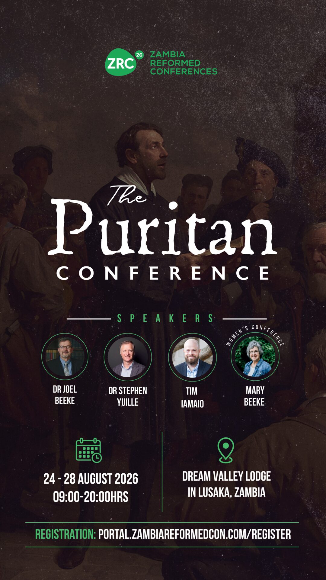 The Puritan Conference 2026 - Conference Poster